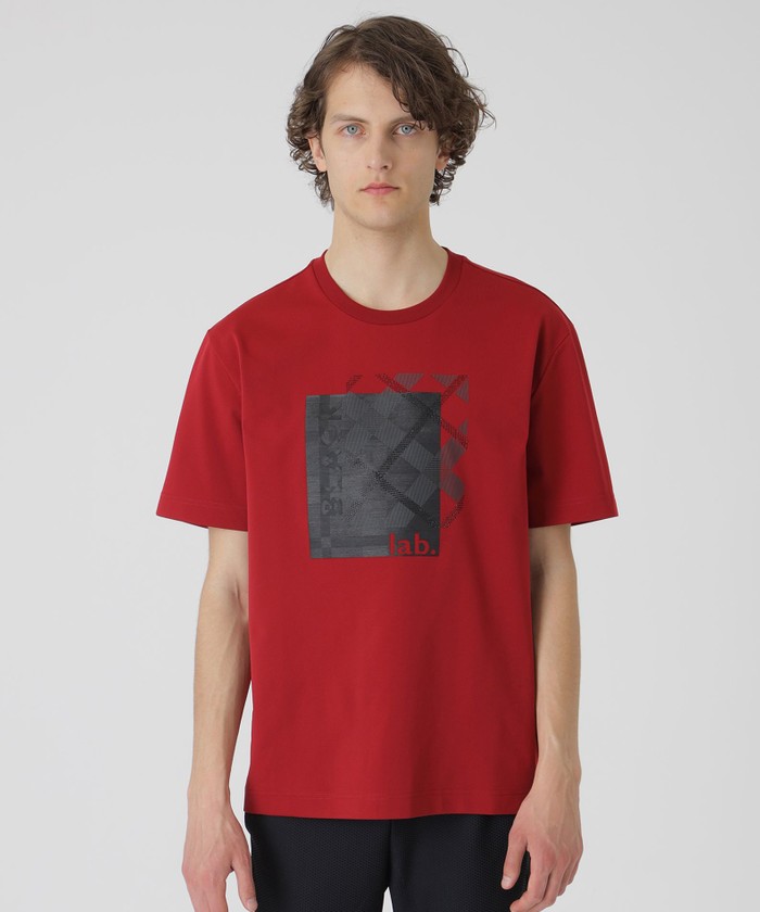 BLACK lab.】ラインストーンボックスロゴTシャツ(508128689)｜HANKYU