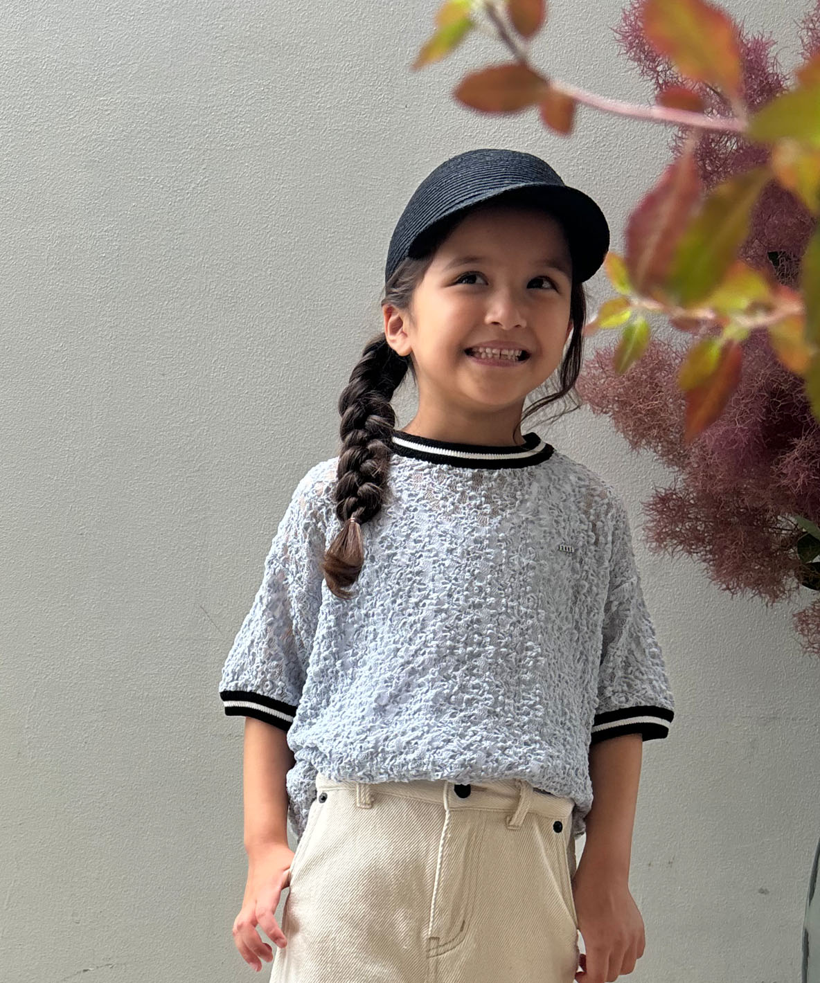 FITH フィス FITH Lace Tee ブルー 110