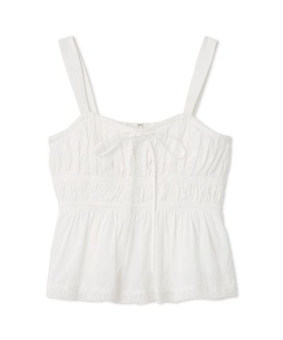 コットンキャミブラウス