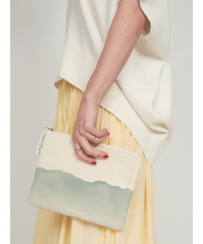 【emmi×ecostore】eco フラットポーチ