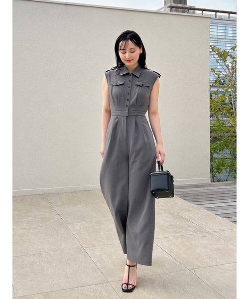 snidel オールインワン SNIDEL/スナイデル]シアートップスベアオールインワン