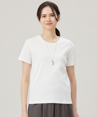 【ドラマ「明日はもっと いい日になる」着用】ソフトリブ Tシャツ