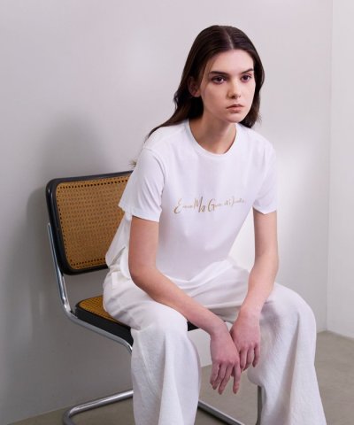 フォイルロゴ Tシャツ