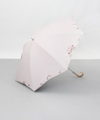 NINA RICCI（ニナ リッチ） 花柄刺しゅう晴雨兼用パラソル（長傘）