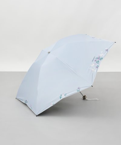 NINA RICCI（ニナリッチ）花柄刺しゅう晴雨兼用パラソル（クイックオープン