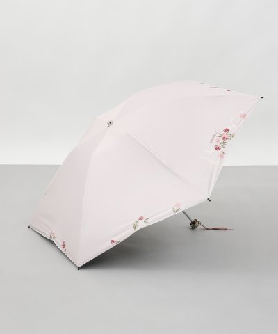 NINA RICCI（ニナリッチ）花柄刺しゅう晴雨兼用パラソル（クイックオープン