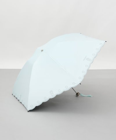 NINA RICCI（ニナリッチ）花柄刺しゅう晴雨兼用パラソル（クイックオープン