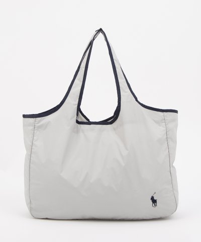 ポーチ付きレインバッグ ポロポニー刺繍 レディース メンズ