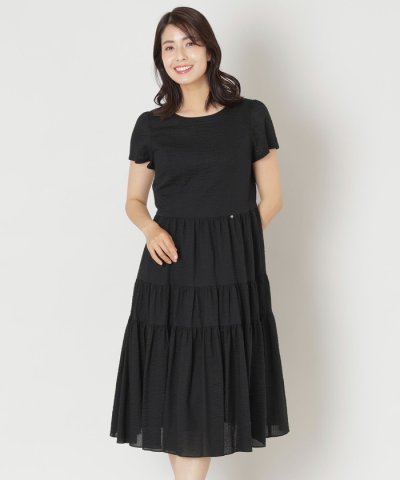ウェーブローン ランダムティアードワンピース