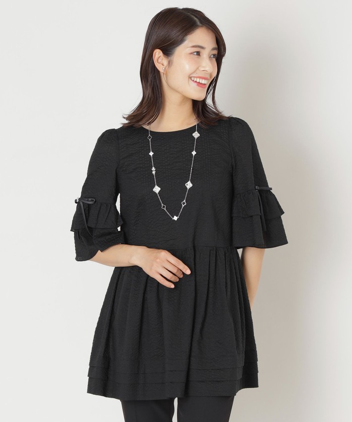 ブラック系｜シャツ・ブラウス｜TO BE CHIC(トゥー ビー シック