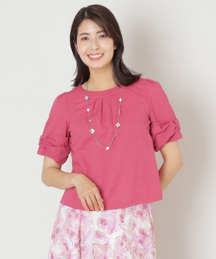 ピンク系｜シャツ・ブラウス｜TO BE CHIC(トゥー ビー シック