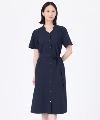 【ウォッシャブル】【吸水速乾】クールマックスサッカーワンピース