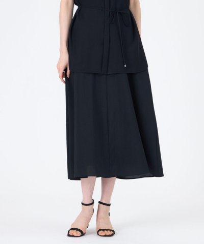 【ウォッシャブル】【接触冷感】【吸水速乾】ハイカウントワルツスカート