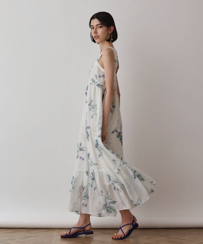 GRACECONTINENTAL プリントセパレートワンピース キナリ 36 GRACECONTINENTAL プリントセパレートワンピース キナリ 36