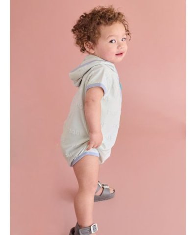 【BABY】バリエーションパイルロンパース