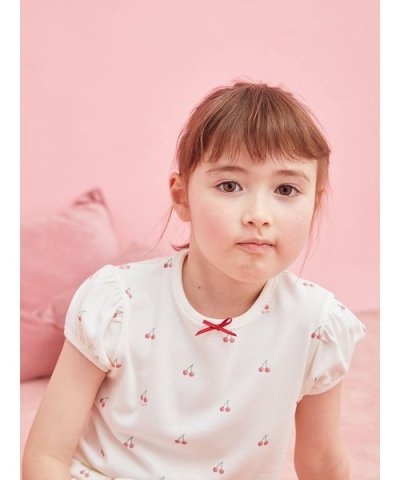 【KIDS】チェリー柄Tシャツ