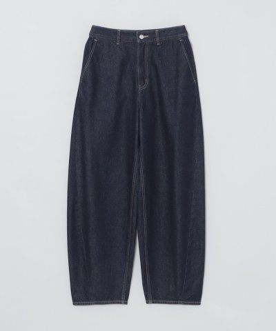 カーブワイドデニムパンツ