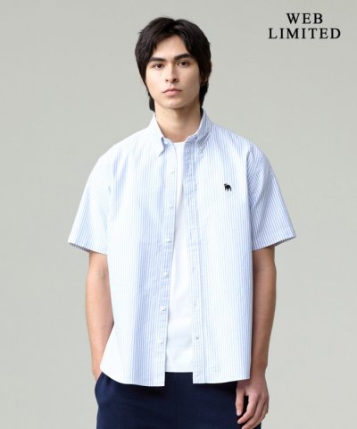 【WEB限定】コットンオックスバックブルシャツ / B.D.