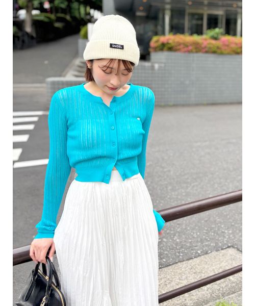 ブルー系｜カーディガン｜SNIDEL(スナイデル)｜阪急百貨店公式通販