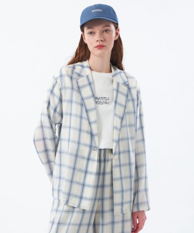 チェックシャツジャケット