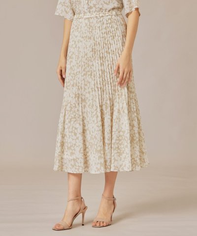 【WEB・一部店舗限定】シルエットフラワースカート