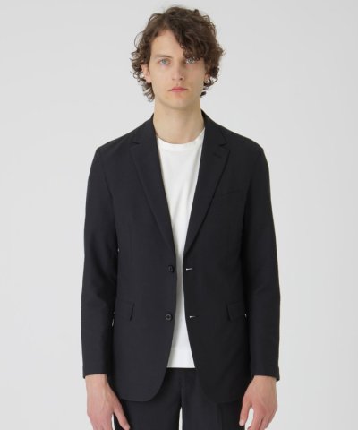 ドットエア2WAYストレッチサッカージャケット