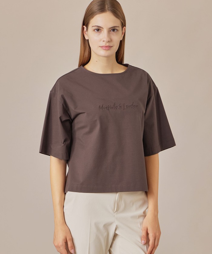 MACKINTOSH - 未使用品★正規品 マッキントッシュロンドン G5P06 2枚セット クルーネック 半袖 Tシャツ／トップス ネイビー／ブラック 38 日本製 タグ付　h12-st30331-05 MACKINTOSH - 未使用品☆正規品 マッキントッシュロンドン G5P06
