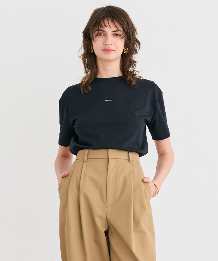 BEIGE 【洗える】CAMPANULA / メッセージプリントTシャツ BLACK 4 BEIGE 【洗える】CAMPANULA / メッセージプリントTシャツ BLACK 4