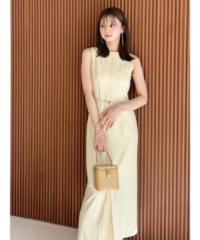 SustainableベルティッドIラインワンピース