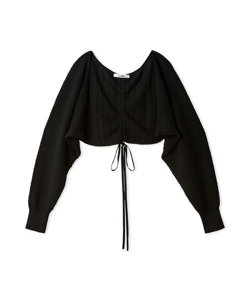 バックドロストシアーボレロカーディガン(508203354)｜阪急