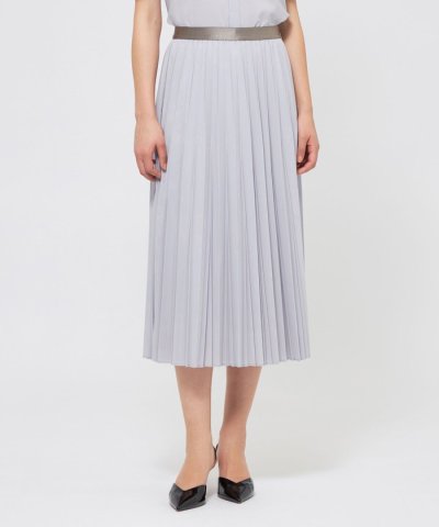 ハイツイストポプリン プリーツスカート