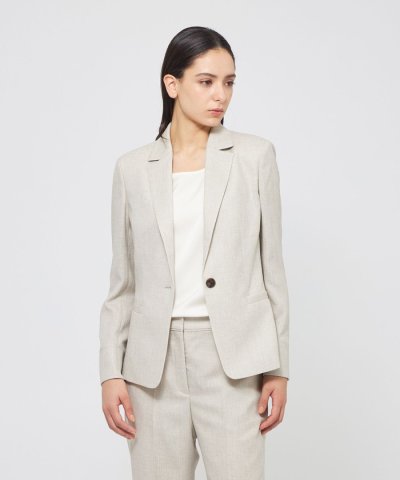 スラブストレッチ テーラードジャケット