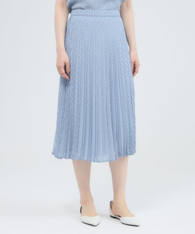 【ウォッシャブル】格子プリント　スカート