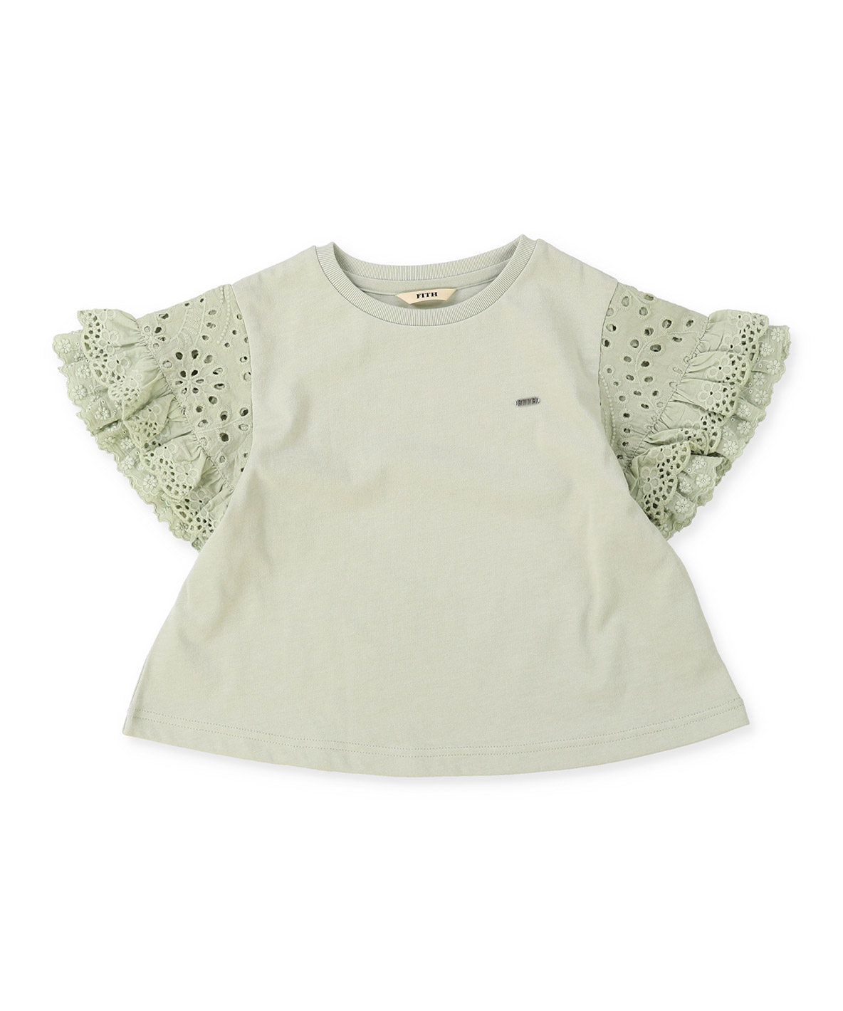 FITH フィス FITH Smooth Cotton Jersey and Frill グリーン 100 FITH フィス FITH Smooth Cotton Jersey and Frill グリーン 100