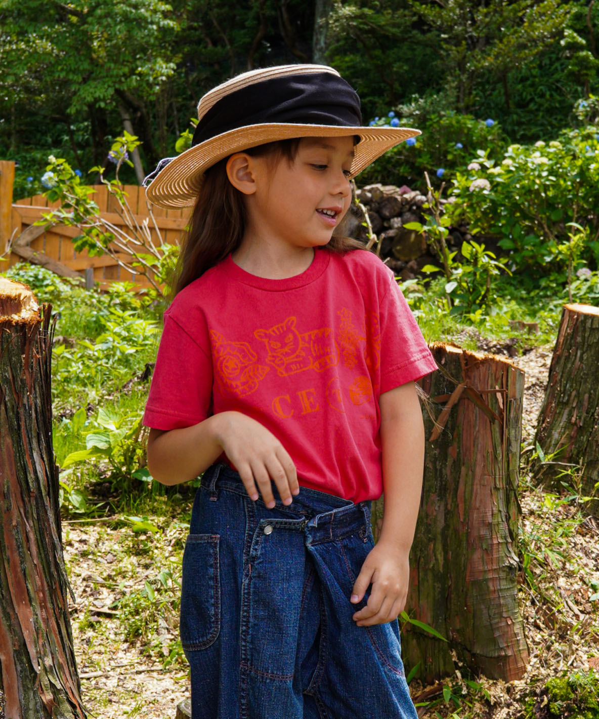 GOTOHOLLYWOOD ゴートゥーハリウッド GO TO HOLLYWOOD G2H Tee ピンク 120 GOTOHOLLYWOOD ゴートゥーハリウッド GO TO HOLLYWOOD G2H Tee ピンク 120