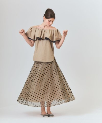 ドットembチュールスカート