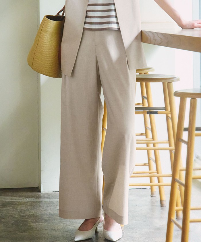 ベージュ系｜パンツ｜23区 (Lサイズ)(ニジュウサンク Lサイズ)｜阪急