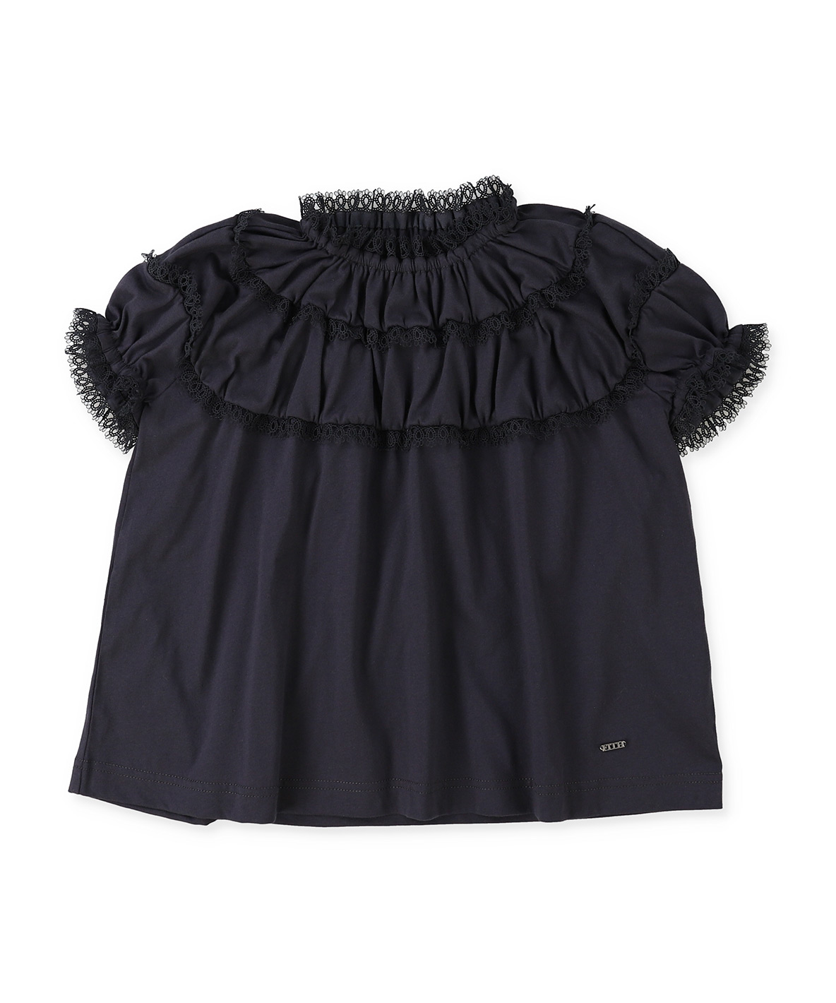 FITH フィス FITH Lace Smocked Tee ネイビー 110 FITH フィス FITH Lace Smocked Tee ネイビー 110