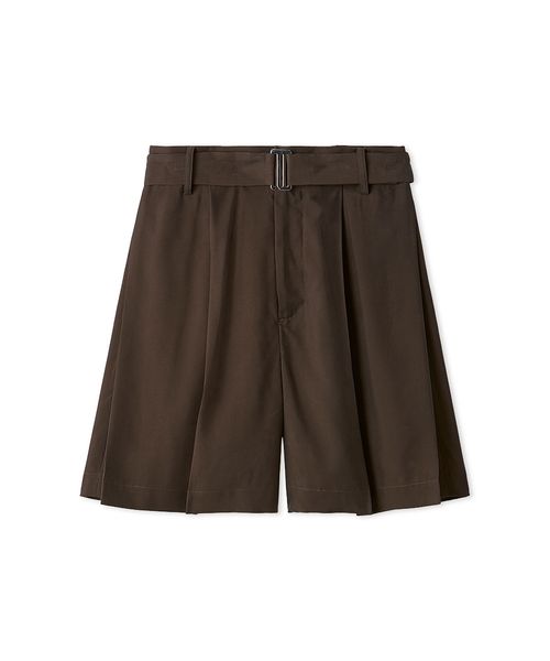 FRAYI. D ウォッシャブルクールサテンショートパンツ/ウォッシャブル・接触冷感 BRW 1 FRAYI. D ウォッシャブルクールサテンショートパンツ/ウォッシャブル・接触冷感 BRW 1