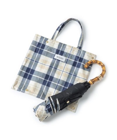 ハウスチェックバンブーミニ傘