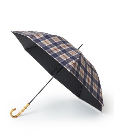 ハウスチェックバンブー長傘