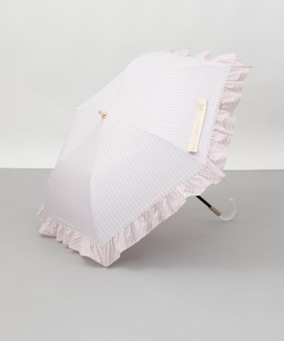 JILL STUART（ジル スチュアート）ストライプフリル晴雨兼用パラソル(2