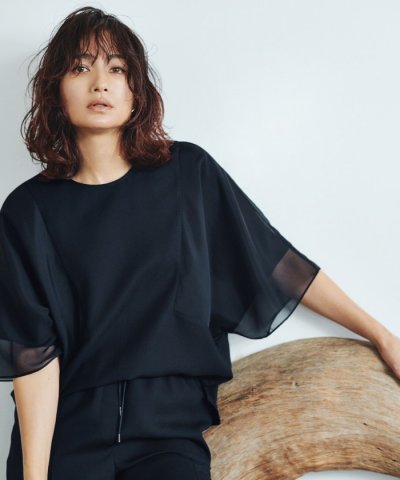 【UVケア・接触冷感・速乾・洗える】 FluidBackSatin  シアーコン