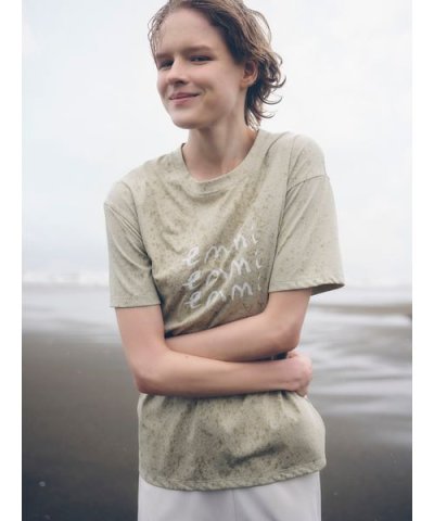 【emmi×ecostore】UpDRIFT emmiロゴTシャツ