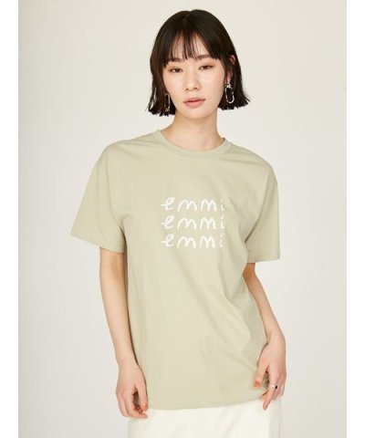 【emmi×ecostore】UpDRIFT emmiロゴTシャツ