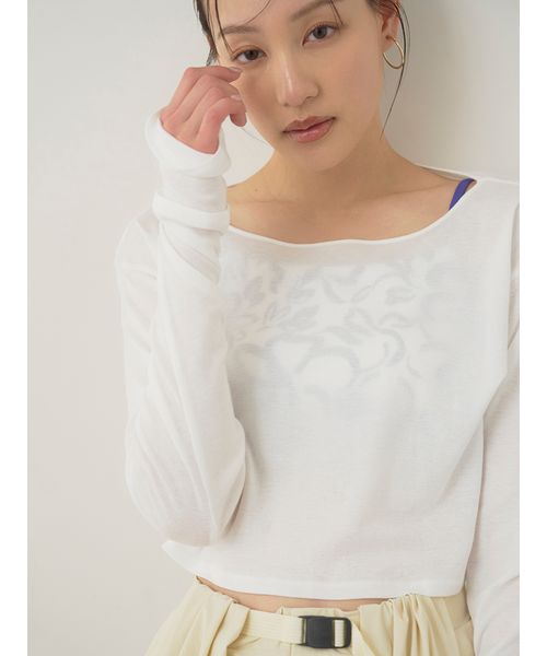 2way クロップド丈トップス(508235958)｜阪急百貨店公式通販サイト