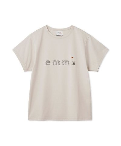 【emmi×Leo Lionni】emmiロゴグラフィックＴシャツ