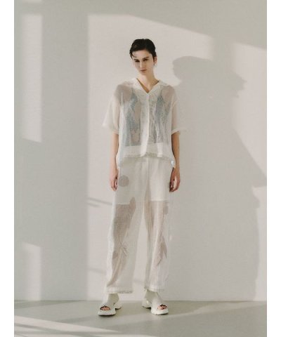 【emmi×Leo Lionni】 メッシュパンツ