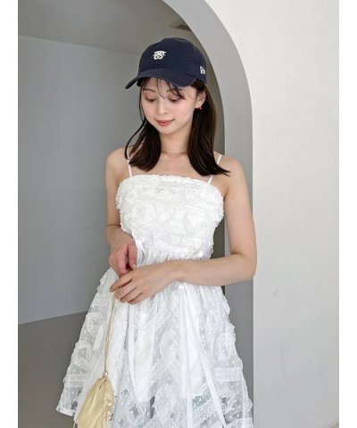 チュールペプラムブラウス