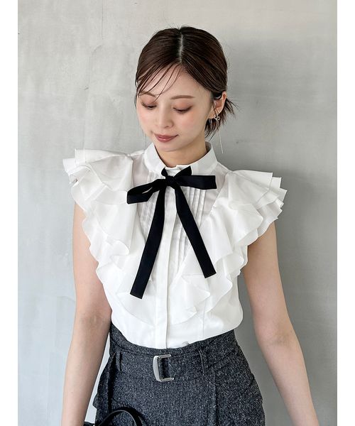 Blamink 梅田阪急限定ブラウス ブルー 阪急うめだ7階「プレミアム